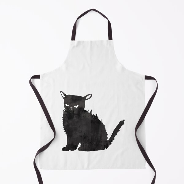 Item preview, Bristly black cat designed and sold by Rosaliartbook.