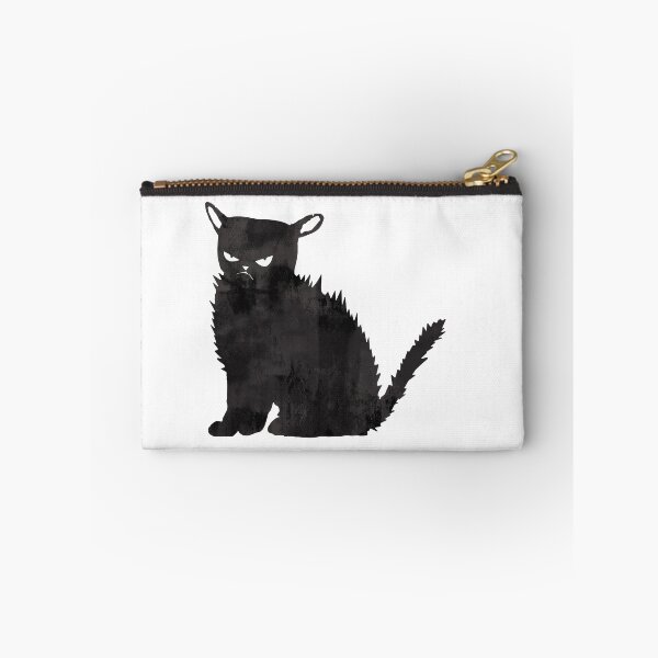 Item preview, Bristly black cat designed and sold by Rosaliartbook.