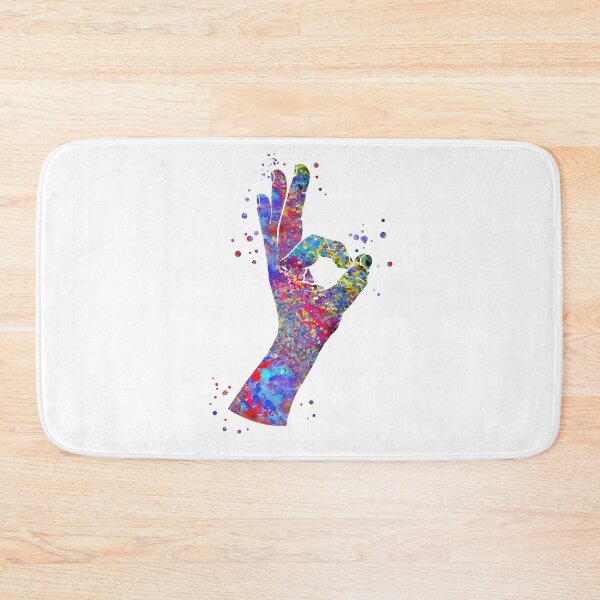 Item preview, OK hand sign symbol designed and sold by Rosaliartbook.