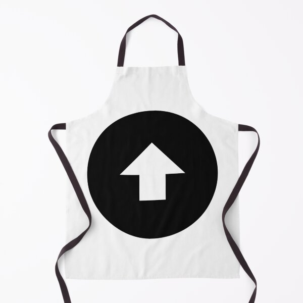 Item preview, MDI Arrow Up Bold Circle designed and sold by GnarlyFurtardo.