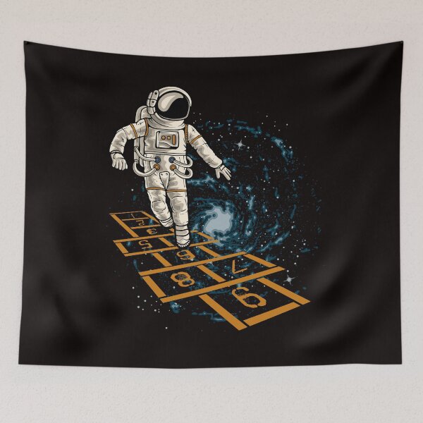 Item preview, Astronaut Hopscotch in Space designed and sold by The Masked Designer.
