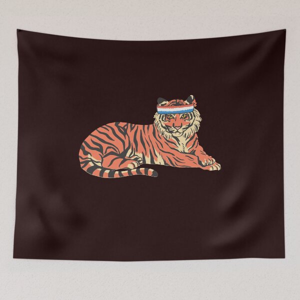 Item preview, Tiger Wearing a Sweatband designed and sold by The Masked Designer.