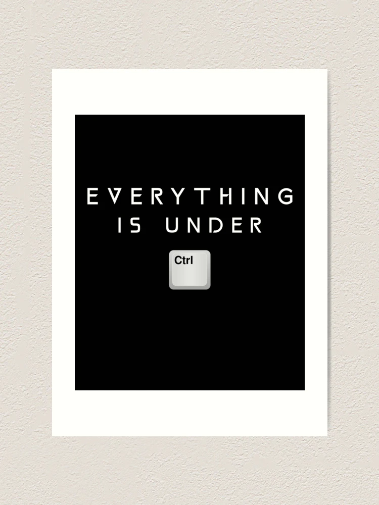 Thumbnail 1 of 3, Art Print, Computer Geek Under Control designed and sold by ComputerGeeksTs.