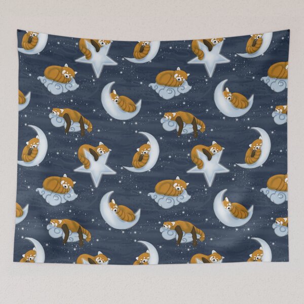 Item preview, Sleeping red pandas designed and sold by claudiecb.