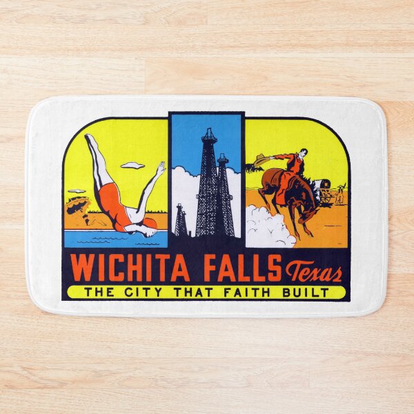 Item preview, Vintage Wichita Falls Texas designed and sold by historicimage.