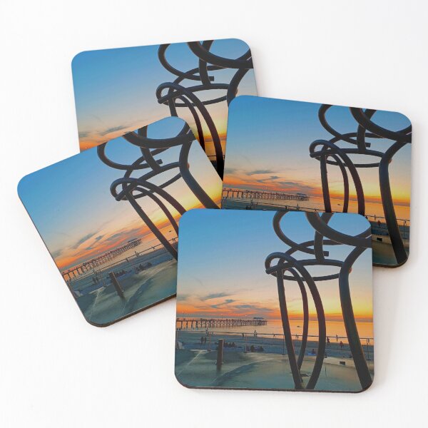 Item preview, Sunset | Henley Beach | Adelaide | South Australia designed and sold by iwaya-bazaar.