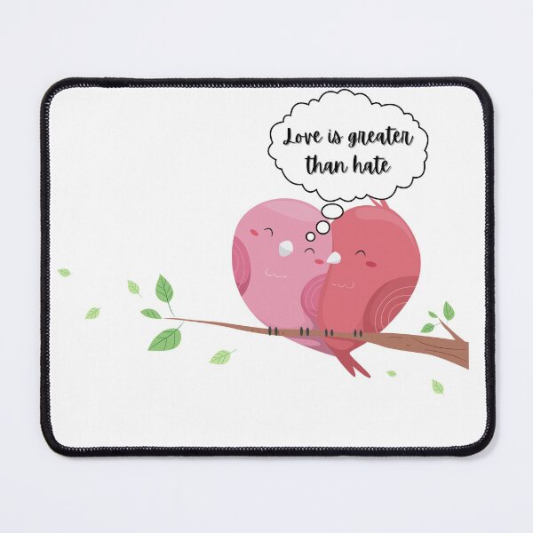 Item preview, Love is greater than hate designed and sold by AnnaAndVibes.