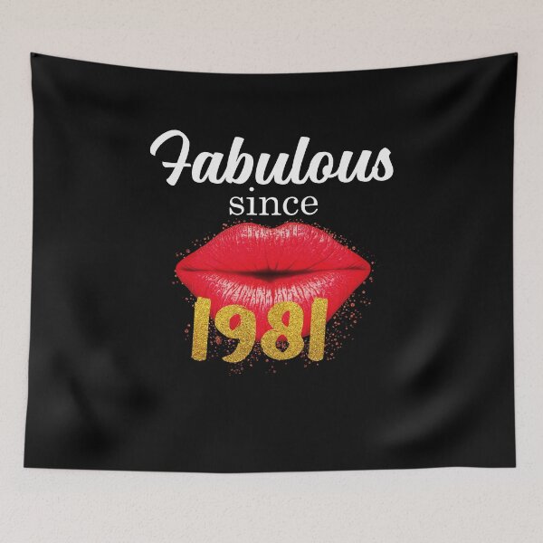 Item preview, Fabulous Since 1981 - Women's 40th Birthday designed and sold by Ibu83.