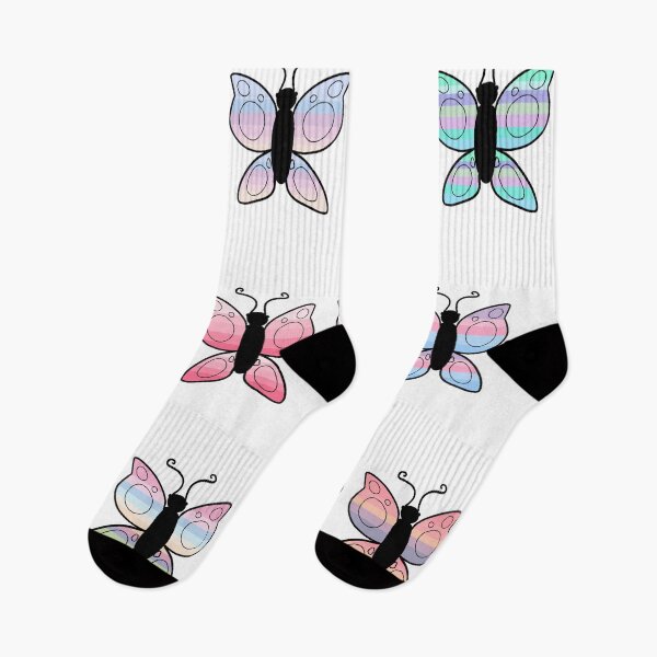 Item preview, Pastel butterfly sticker pack 1 designed and sold by LunaAngelRose.