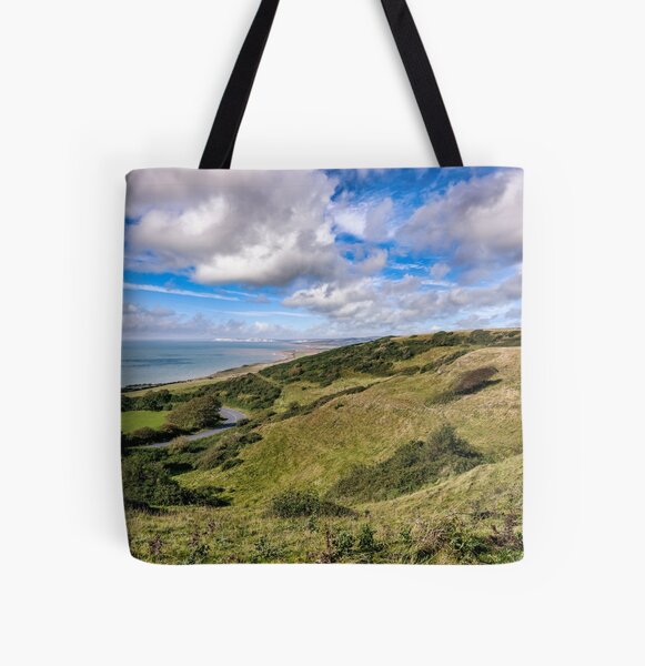 Blackgang Isle Of Wight. All Over Print Tote Bag