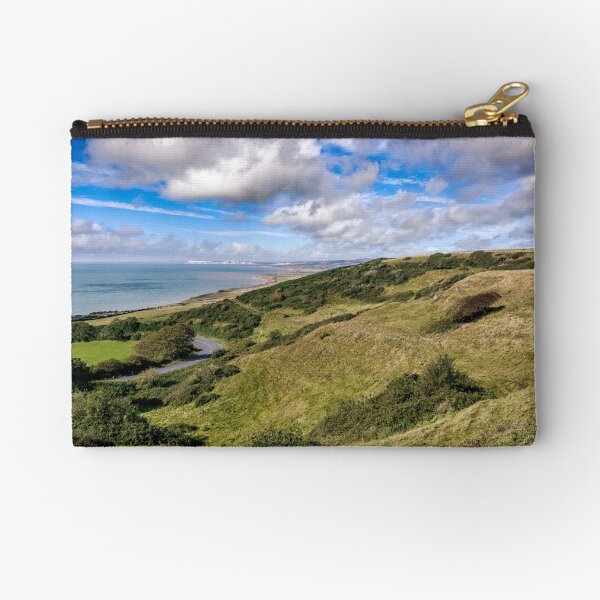 Blackgang Isle Of Wight. Zipper Pouch