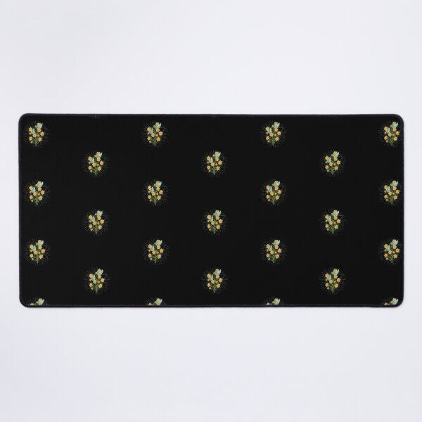 Item preview, flower symbol design black background designed and sold by NelBo.