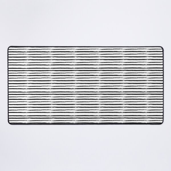 Item preview, black and white stripes decorative patterns designed and sold by NelBo.