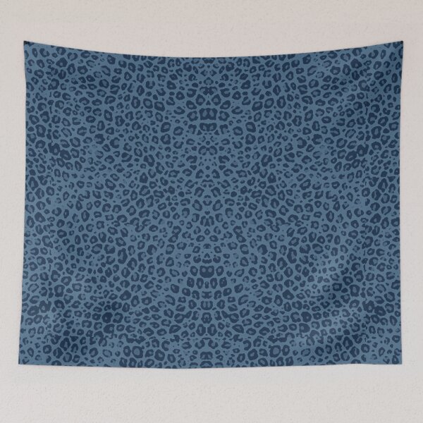 Item preview, Painted Blue Leopard - animal pattern designed and sold by Jen K Wilson.