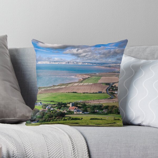 South Wight Viewpoint Throw Pillow