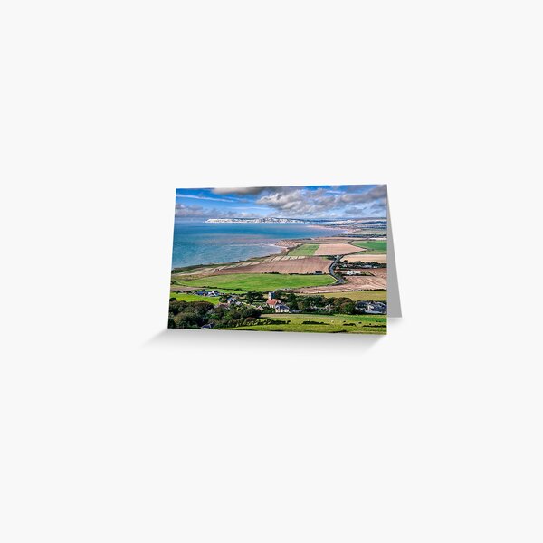 South Wight Viewpoint Greeting Card