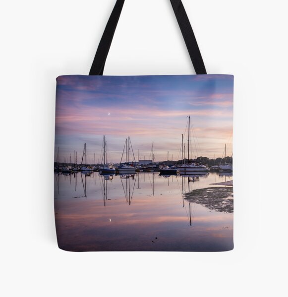 Folly Reach Sunset All Over Print Tote Bag