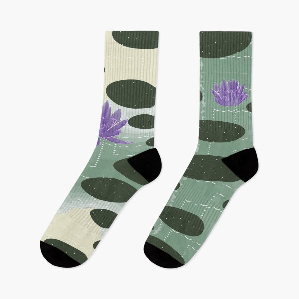 Item preview, Waterlillies pattern by moonlight designed and sold by Eejee-SK.