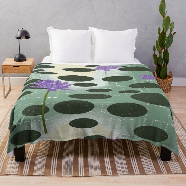 Item preview, Waterlillies pattern by moonlight designed and sold by Eejee-SK.