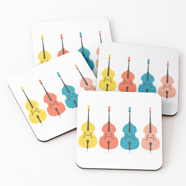 Item preview, Colourful Double Basses designed and sold by NattyDesigns.