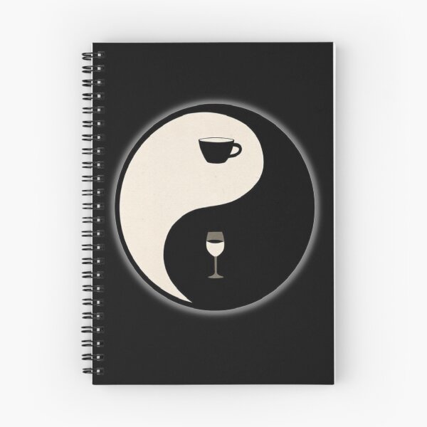 Item preview, Coffee And Wine Ying Yang designed and sold by Rockopolys.