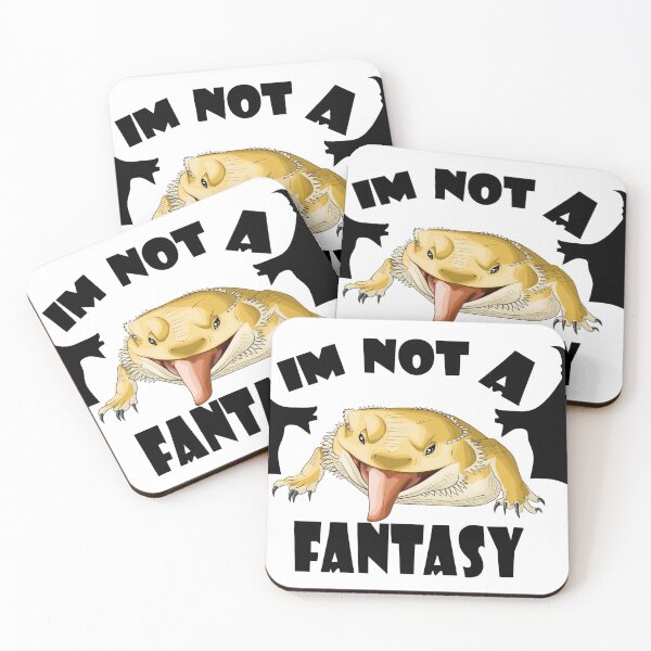 Item preview, Bearded Dragon I'm Not A Fantasy Design designed and sold by AMackInCheese.
