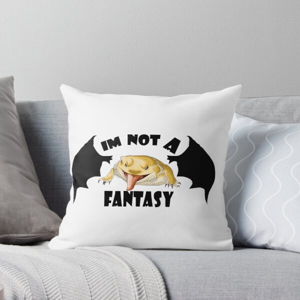 Item preview, Bearded Dragon I'm Not A Fantasy Design designed and sold by AMackInCheese.