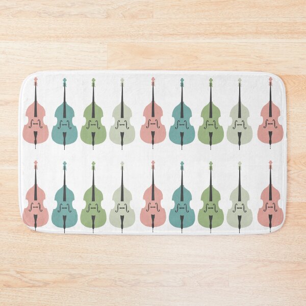 Item preview, Pretty Pastel Double Basses designed and sold by NattyDesigns.