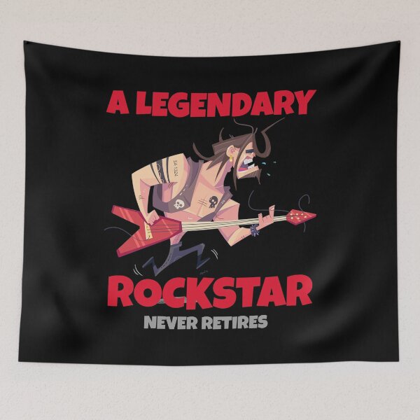 Item preview, A Legendary Musician Never Retires designed and sold by Studioapartment.