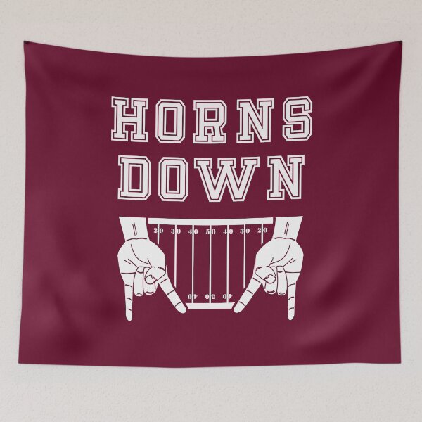 Item preview, Horns Down Sign On Field designed and sold by TKsTees.