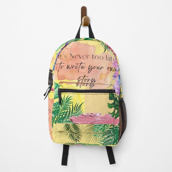 Item preview, Art Work Quotes "never too late" Summer vibe designed and sold by aubreyjacobs.