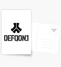 Defcon.1 Logo Postcards