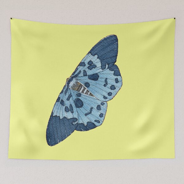 Item preview, Blue Tiger Moth in Watercolor designed and sold by euniza.