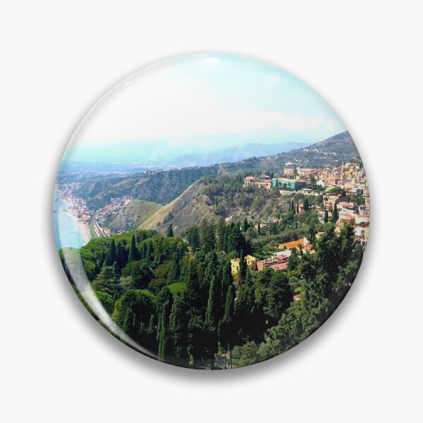 Item preview, Taormina City On Sicily Italy designed and sold by PinkPandaDesign.