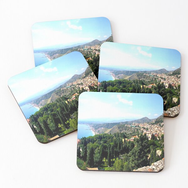 Item preview, Taormina City On Sicily Italy designed and sold by PinkPandaDesign.