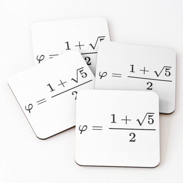 Item preview, Golden ratio, golden number value, calculus and math designed and sold by NoetherSym.