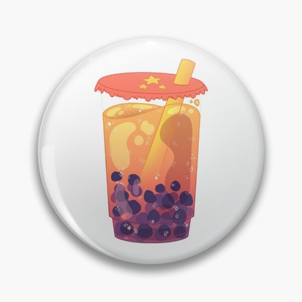 Item preview, Sunset Boba Drink designed and sold by DaisyBoyArt.