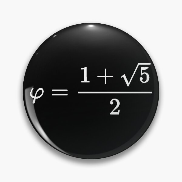 Item preview, Golden ratio, golden number value, calculus and math designed and sold by NoetherSym.
