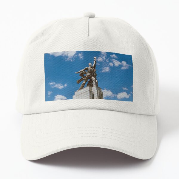 Worker and Kolkhoz Woman Monument - VDNKh, Moscow, Russia Dad Hat