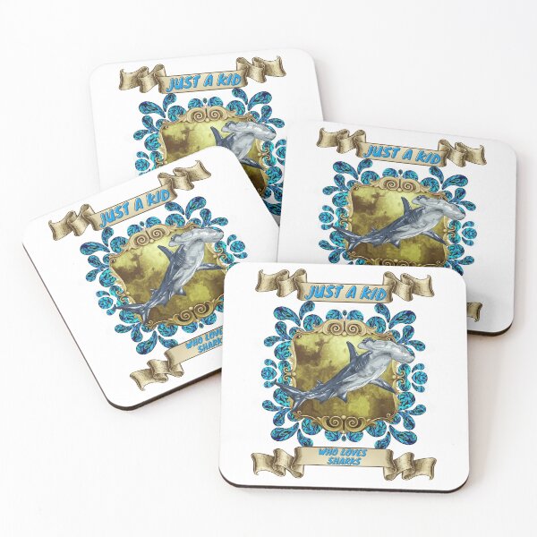 Item preview, Just a kid who loves sharks - Colorful compositions, art and animals, funny drawings designed and sold by AdvanceDesign.