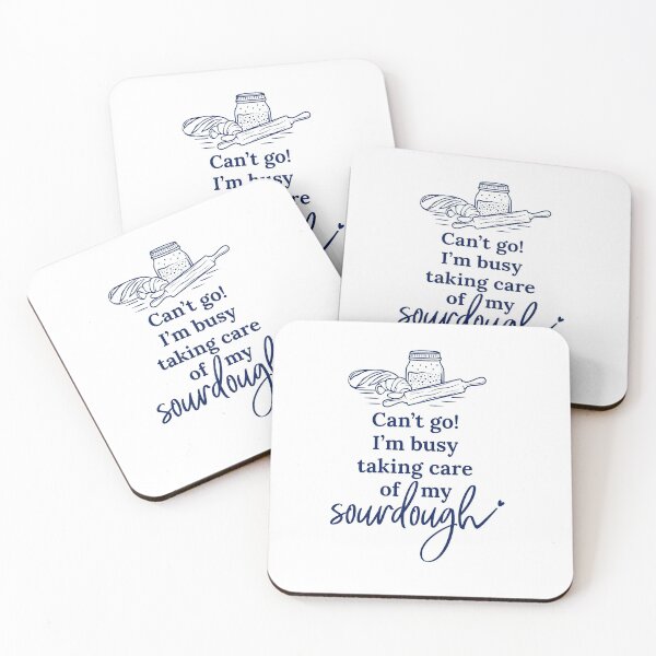 Item preview, Sourdough Kitchen Decor Funny Baking Quote designed and sold by CarolinaReina.