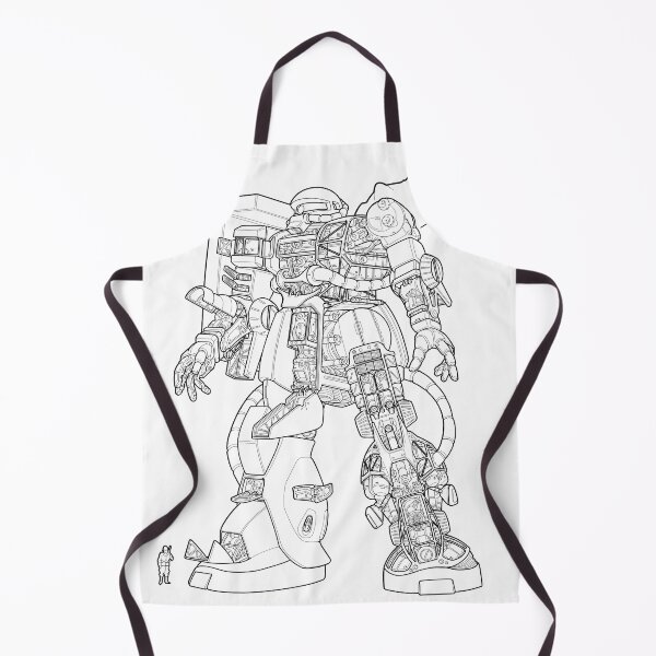 Item preview, Zaku II Outline designed and sold by MossLoves.