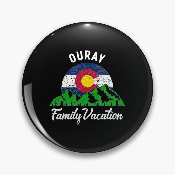 Item preview, Mountain Colorado Flag Ouray Family Vacation graphic designed and sold by jakehughes2015.