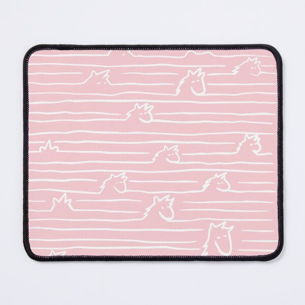 Unicorn line art Mouse Pad