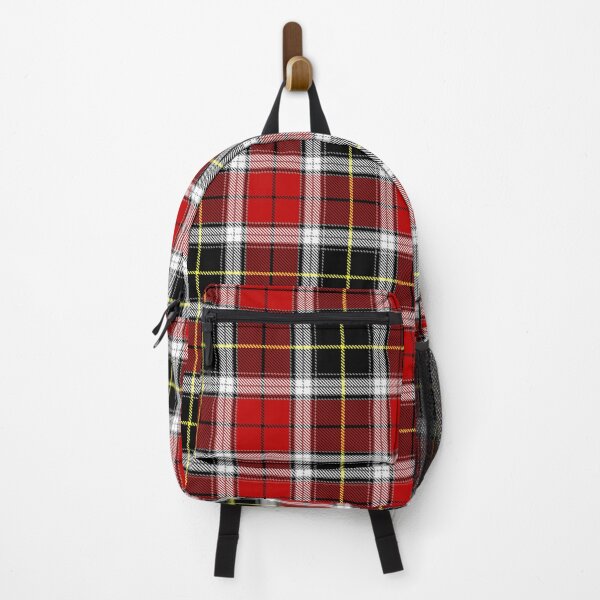 red flannel backpack