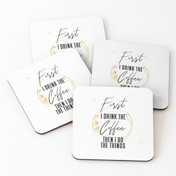 Item preview, First I Drink Coffee Then I Do Things designed and sold by Sky1I.