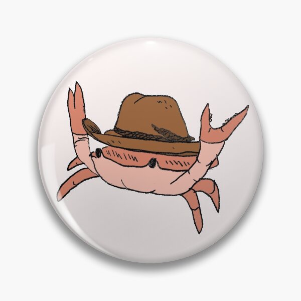 Item preview, cowboy crab designed and sold by spikysquid.