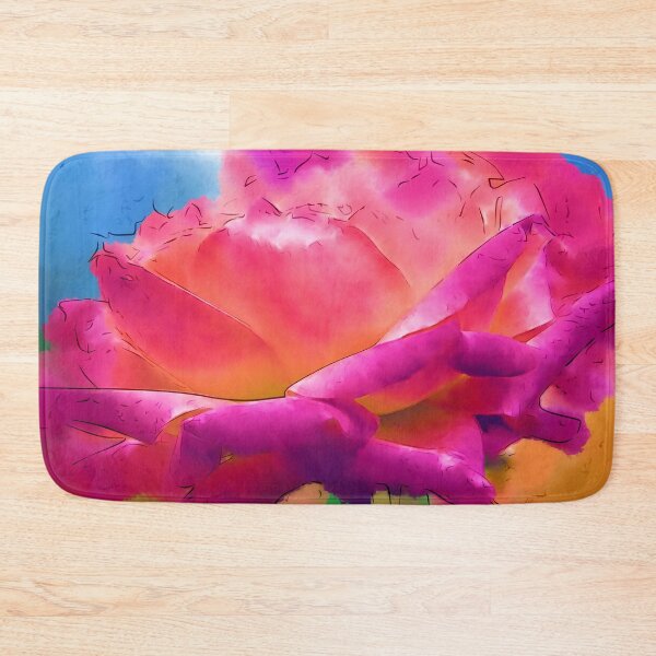 Item preview, Soft Rose Bloom In Pink and Orange designed and sold by KirtTisdale.