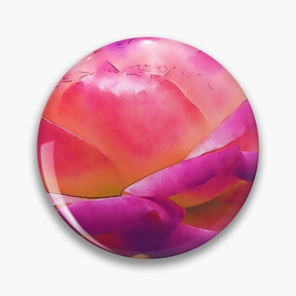 Item preview, Soft Rose Bloom In Pink and Orange designed and sold by KirtTisdale.