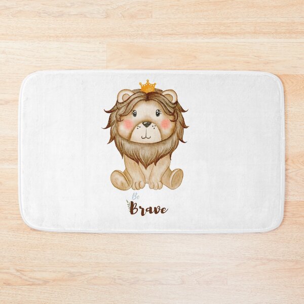 Item preview, baby, Nursery decor be brave lion designed and sold by zebra design.